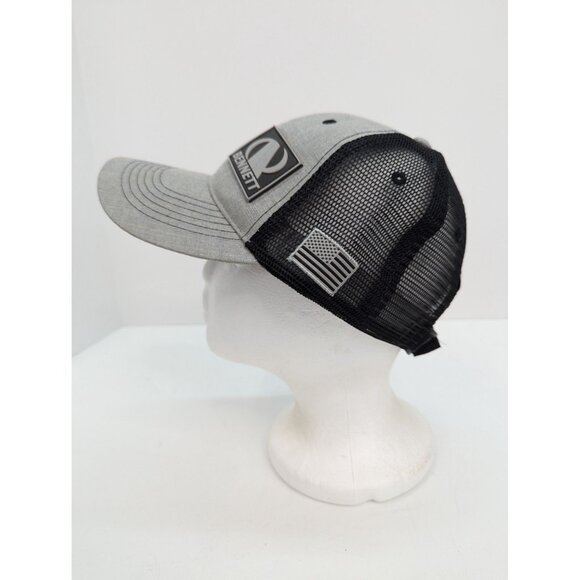 Bennett Safety Is Priority One 45 Years Men Gray Mesh Back Adj Strap Back Cap - Picture 3 of 9